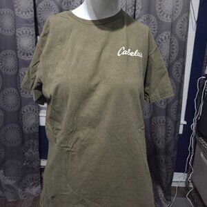 Cabelas Medium Green Logo Shirt